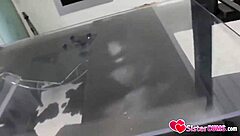 bored stepsister starts naughty sex games with him in her tight pussy