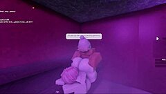 i'm bent over in the steamy sauna taking that lady's monster cock deep in my hole