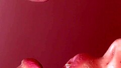 i shoot massive facial cumshot into her close-up japanese mouth