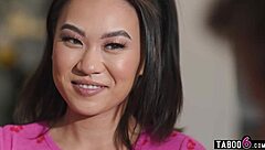 my super cute korean girl's hairy pussy and bubble butt get licked by this terminally ill man's monster cock