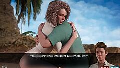 nerd from treasure of nadia fucks wildly in outdoor adventure