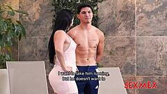 ever wonder how big booty stepmom sarah black takes cum in mouth?