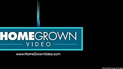 Julia stretches yoga style before deepthroating boyfriend's cock