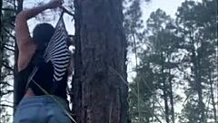 Girl endures extreme wedgie pulls in hilarious homemade compilation series.