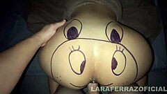 WOW CHECK OUT THIS TANNED BUNNY WIFE SUBMISSIVE HUGE ASS WORSHIPED THEN POUNDED HARD DORM STYLE!
