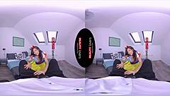 yo snow wild's such a horny milf cunt ridin pov cowgirl in heels n stockings with dildo