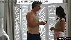 my super cute korean girl's hairy pussy and bubble butt get licked by this terminally ill man's monster cock