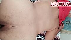 my fat big tits ass gets fucked anal by lover hard