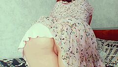 Stepbrother Spanks Petite Ass Hard In Short Dress!