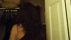 mollyjanexxx teases with her big natural tits backstage still trying hard