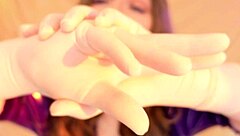 arya grander's surgical gloves fetish joi drives you wild