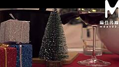 romantic christmas cosplay sex hides wild asian orgy