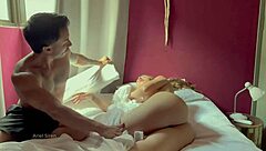 my steamy morning fuck with brazilian girlfriend explodes in her creampied pussy