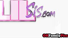 Lusty Blonde Teen Stepsister River Lynn Rides Big Hard Cock Cowgirl Style