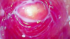 whoa that glass dildo rides deep in her tight juicy pussy ride! 😏🔥