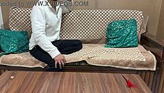 stepsister bets her tight pussy in dice game and loses to cock