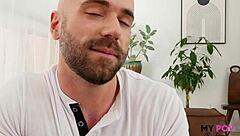 tattooed muscular danny steele fingers your wet pussy then fucks hard