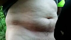 maîtresse kantalis offers chained slave ebed deep in the forest