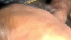 Her hairy pussy gets fucked so deep it gapes with cum dripping everywhere