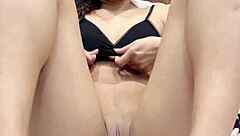 innocent teen pussy stretched wide by huge dildo now!!