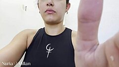 bts me gettin ready for triple anal shower poundin with my huge toy it hurts sooo good 😩🚿🍆