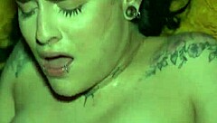 blue eyed brunette with small tits gets her tight pussy hammered nonstop in hotel bed