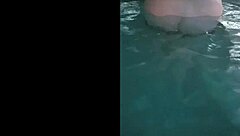 wet teen slut teases big ass tits and pussy in hot jacuzzi with horny babe