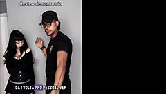 Ever wondered how this PAWG goth babe Amberzinha gets bent over backstage for intense fucking with her big ass bouncing in doggystyle while riding that cock wet pussy style?