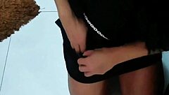 the cute brazilian latina brunette plays innocent halloween nun in homemade casting interview