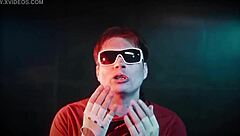 alex angel strips dances kisses in steamy bathroom group play