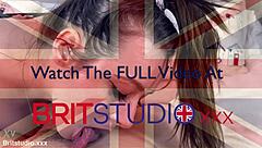 hey british teen next door delivers mind-blowing outdoor blowjob