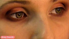 Jeny Smith teases in red corset stockings! 🖤🧦