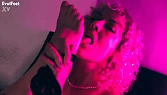 Girls, don't you love licking feet and hairy armpits with your bisexual blonde latina milf goddess friend?