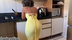 eating my hot cousin's juicy ass while her parents chill next door