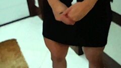 the cute brazilian latina brunette plays innocent halloween nun in homemade casting interview