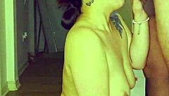 curvy asian babe gags on monster cock deepthroat ends in massive facial cumshot