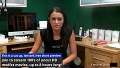 Alexis Grace Bound Blindfolded as New Guinea Pig Patient in Latex Nurse Play