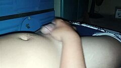 heart pounding as this asian pinoy jerks his hard cock to explosive creampie finish