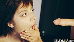 ella knox chokes on monster cock gagging tits milking then rough face fuck 😩💦