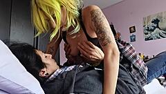 damn that miniskirt hides her wet pussy begging for your creampie ride...