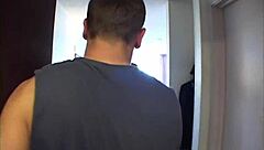 Swinger backseat threesome has us horny kissing riding!