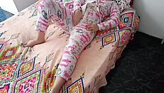 hubby's gaming while his friend pumps my wet latina pussy full of cum