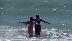 i love getting my milf pussy wrecked by bbc on caribbean nude beach while hubby films