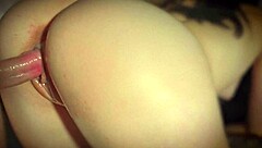 Amateur Couple's Rough Doggystyle Leads to Creamy Pussy Creampie Orgasms