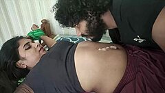 bdsm tied up on bed... hands legs bound chocolate chubby wife licks navel ughh 😩🔗🍫