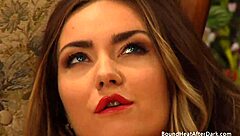 horny lesbian mistress fingers bound sub to orgasm