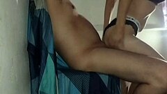 stepsis whore rips panties and rides my huge cock bareback wildly