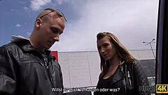 hunt4k buys young shop girl's tight pussy for cash