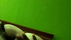 He gropes her big ass and swollen pussy in this twisted session she can't resist