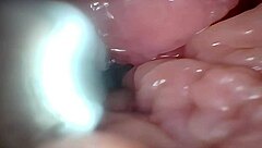 stretching wide pussy feels cervix cum so intense